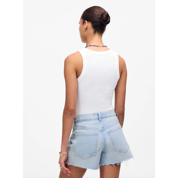 Madewell The Perfect Vintage Jean Short Foster Wash Blue Comfort Stretch 25 NWT - Picture 3 of 12